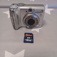 Canon PowerShot A560 (7.1 MP) + 16GB SD Card Bundle