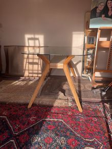 Beautifully designed Irish oak table.