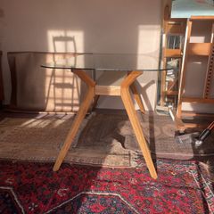 Beautifully designed Irish oak table.