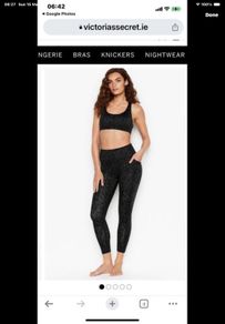 bottoms Victoria secrets Animal print khaki & black us 6 uk 10 with pockets 7/8 length