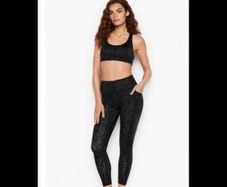 bottoms Victoria secrets Animal print khaki & black us 6 uk 10 with pockets 7/8 length