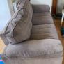 Brown cord sofa/sofas Image 2