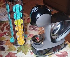 Nescafe dolce gusto coffee machine and pods