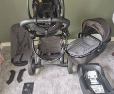 Pram  i candy peach 3 in 1 trave system