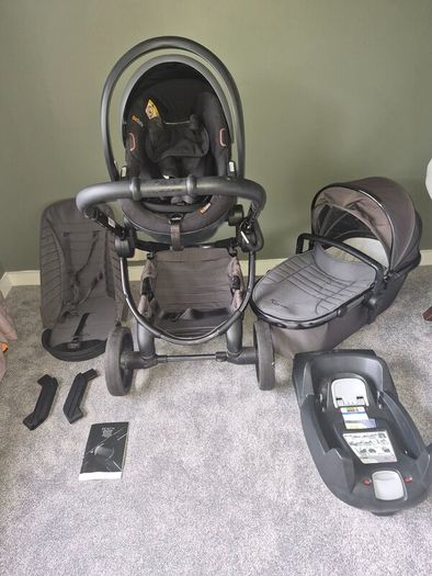 Pram  i candy peach 3 in 1 trave system