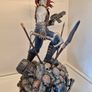 lobo statue 3d printed and custom painted Image 2
