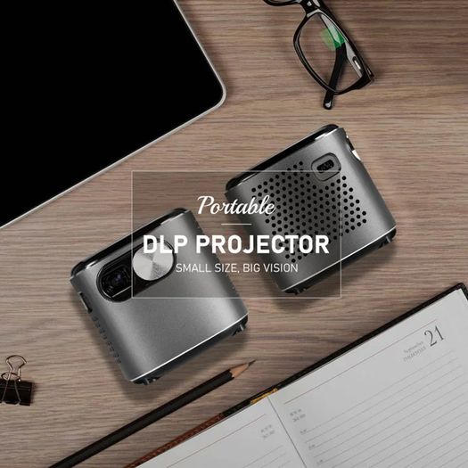 Smart LED Mini Smart DLP Full HD Projector Portable Wifi Bluetooth LED Battery Home Beamer
