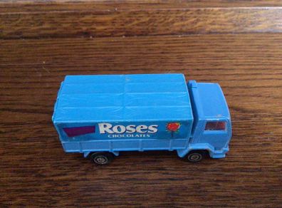 Vintage Majorette Cadbury Roses advertising  Die Cast Ford Truck