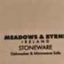 Set of 6 MEADOWS & BYRNI IRELAND STONEWARE Melfi Dinnerware Collection - Pine Green Dinner plate Image 6