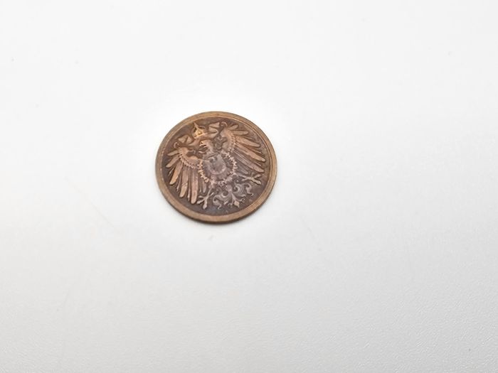 1906 German Empire 1 Pfennig Coin
