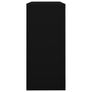 Sliding Door Cabinet Black Image 3