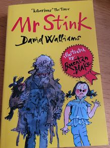 David Walliams signed book Mr Stink
