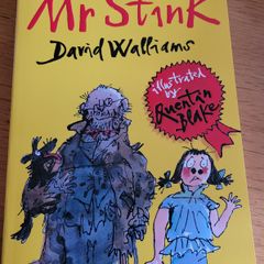 David Walliams signed book Mr Stink