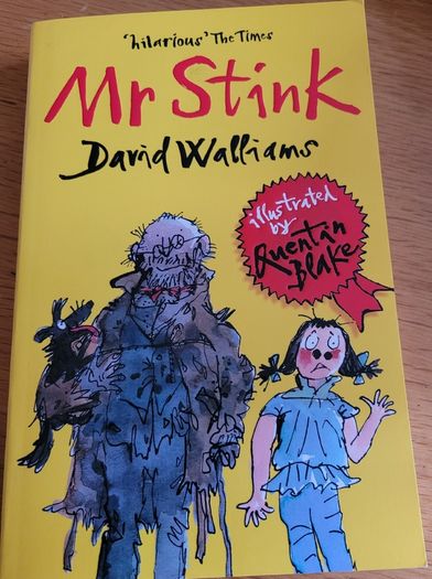 David Walliams signed book Mr Stink