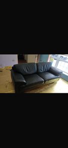 leather sofa