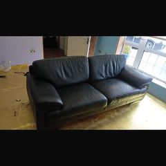 leather sofa