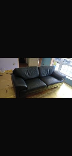leather sofa