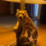 Nice tiger table light,  look good in the man cave Image 6