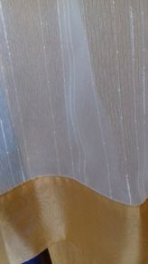 Voile curtain 380 cm W x 110 cm Drop