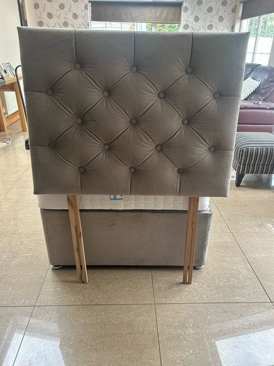Bed, Mattress, Headboard
