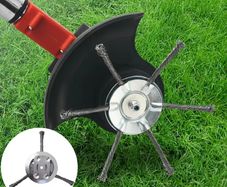 Weed Brush Head Steel Wire Wheel Grass Trimmer Head Removal Moss Rust Lawn Mower Grass Brush Disc Weed Brush Trimmer Heads