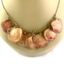 Vintage Rose petal Nature Inspired necklace Image 5