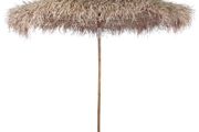 Bamboo Umbrella 270 cm with Banana Leaf Roof