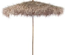 Bamboo Umbrella 270 cm with Banana Leaf Roof