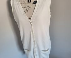 long knit waistcoat