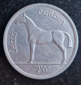 Ireland 1964 1/2 Half Crown Coin