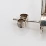 925 vintage Sterling silver and topaz studs Image 4