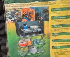 Camping cooker / kitchen stand