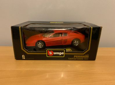 Ferrari Testarossa 1984 1/18 Burago Model Car