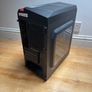 Gaming PC Case, Mid Tower Black&Red, Good Condition Image 3