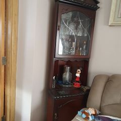 corner mahogney unit