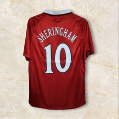 Man Utd ( Retro/ Sheringham 10 ) ,champions League Final, Size : Xl