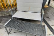 2x Garden Bench. Winter restoration project