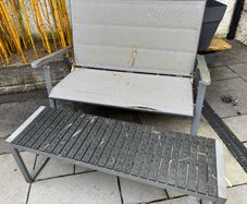 2x Garden Bench. Winter restoration project