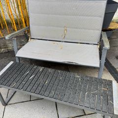 2x Garden Bench. Winter restoration project