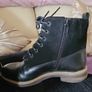 Ladies Black Boots Size 36 NEW Image 4
