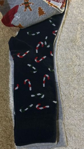 Men's Christmas / Holiday Socks 3-Pack LIVERGY - Size 43-46 / UK 9-11.5