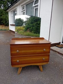 Vintage Dressing Table w/mirror