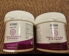 Two Brand New Sealed Foran For- Life Emulsifying Ointment 500g Each