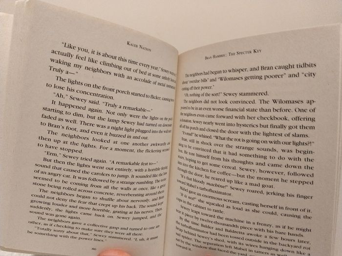 Bran Hambric, The Specter Key, Kaleb Nation Book