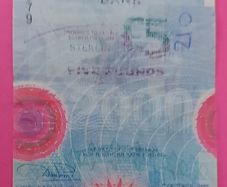 Northern Bank 1999 MILLENNIUM PLASTIC Five Pound note