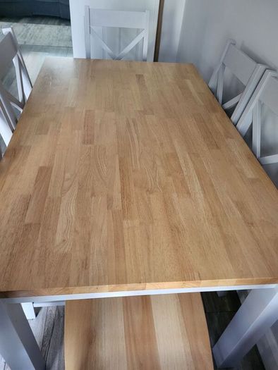 Table and 6 chairs