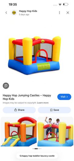 Happy Hop Bouncy Castle