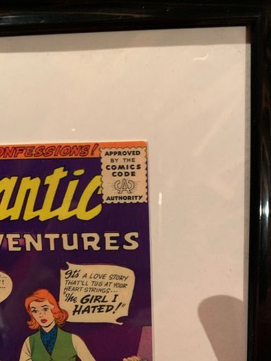 Framed Romantic Adventures print