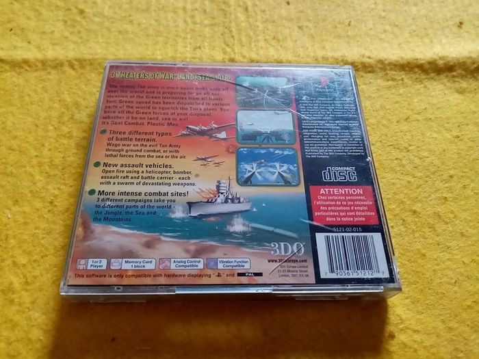 Army Men Land Sea Air PlayStation1 Ps1 PlayStation2 ps2 games Original