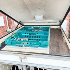 Dog trailer Factory build